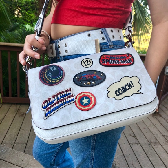 Coach Handbags - Host Pick Coach MARVEL Captain America Spiderman